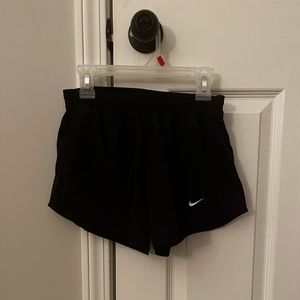 Nike Dri-fit Standard Fit Black Sports Shorts